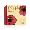 Poppies 2ply 40cm Napkin Red - 125