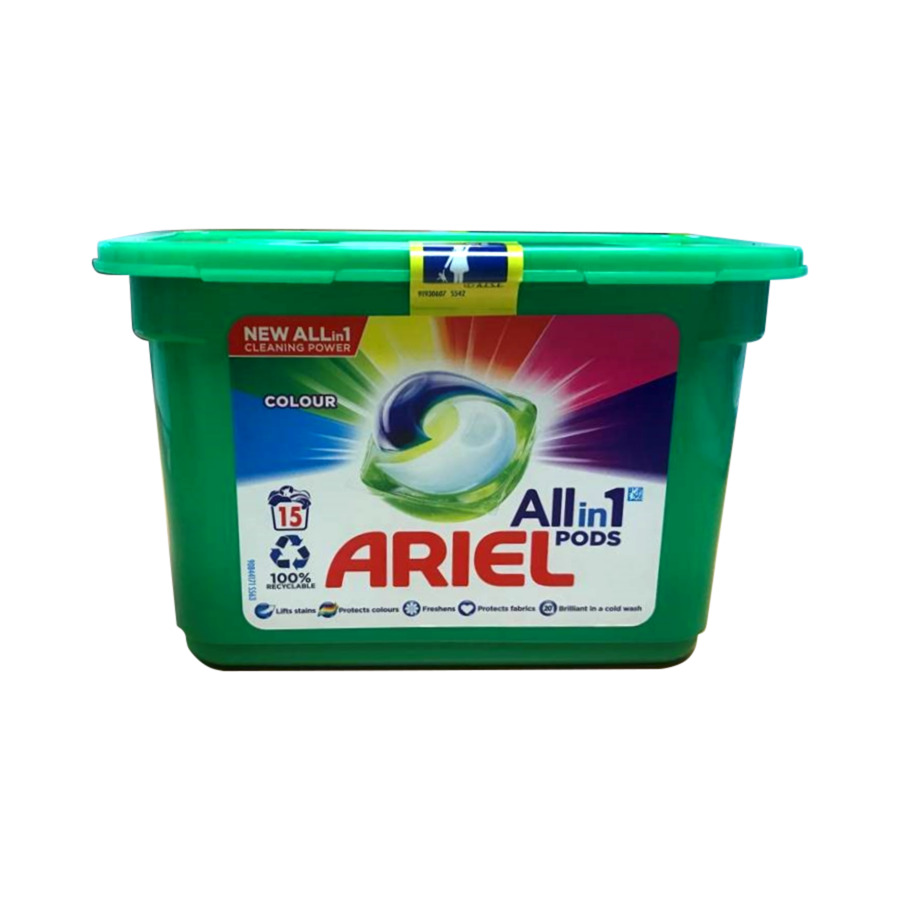 Pack of 3 PCs (54 Pods) Ariel all in one Original Pods detergent in Pods  Pods, washed, suitable for low temperature washing, durable Perfume,  Multicolor, 18 PCs x 3 packs - AliExpress