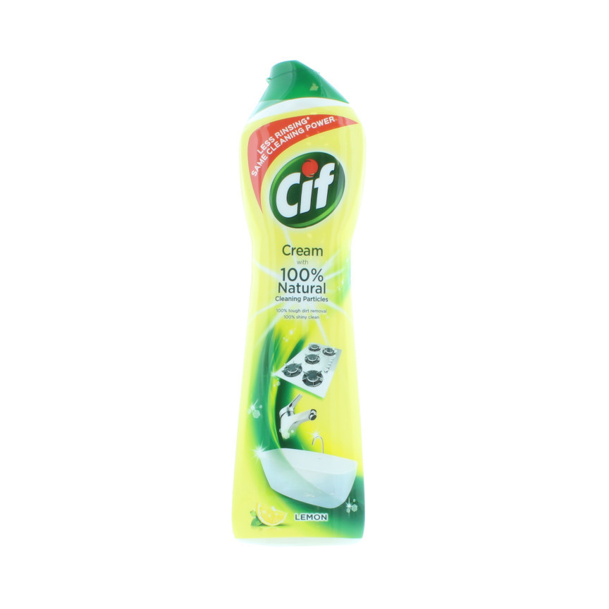 CIF Cream Cleaner LEMON 500ml PACK OF 3